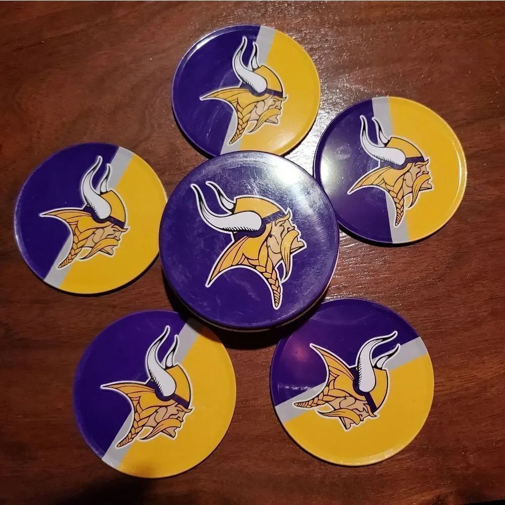 Minnesota Vikings Drink Coasters